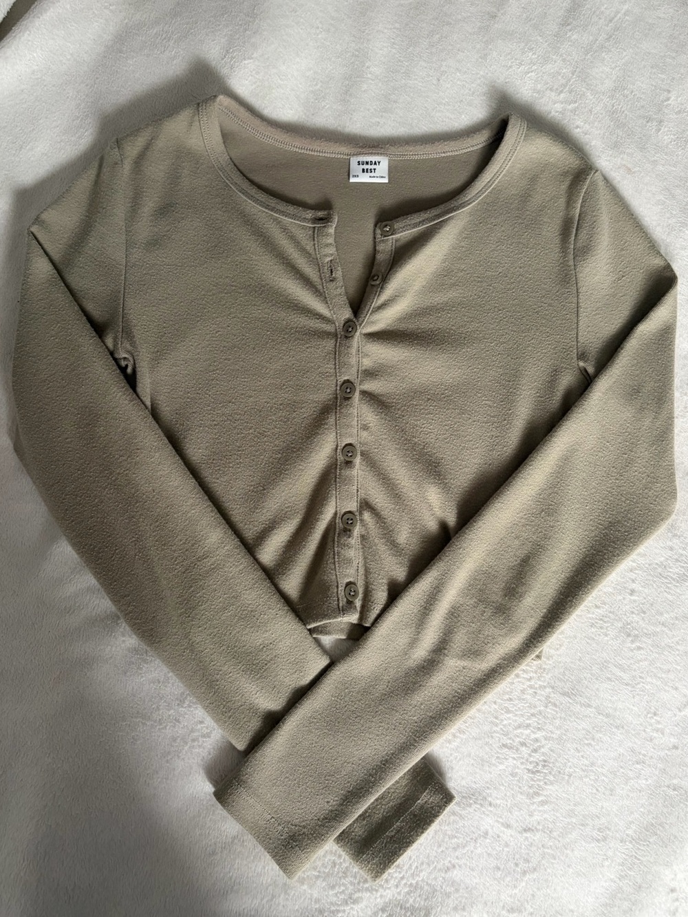 Sunday Best Olive Women's Cardigan